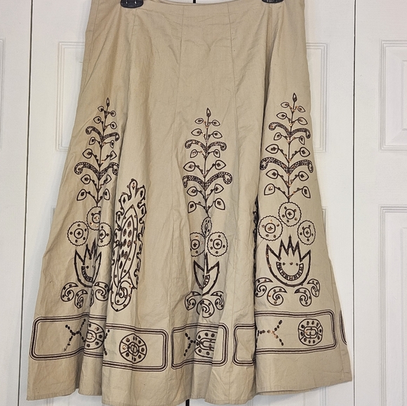 Boho Sequin Skirt - Picture 2 of 4